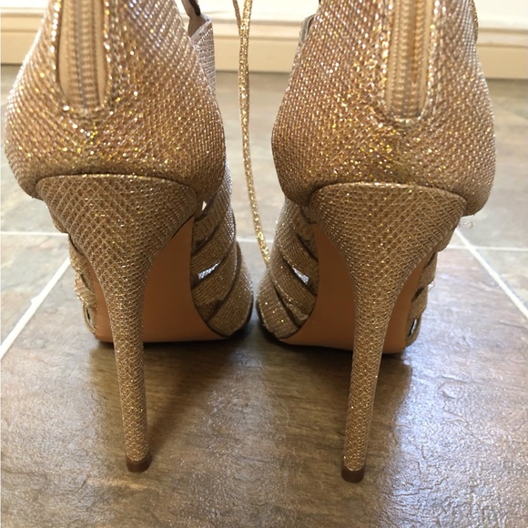 LILIANA HIGH HEEL GLITTER BOOTIES SIZE: 9.0 - Picture 4 of 15